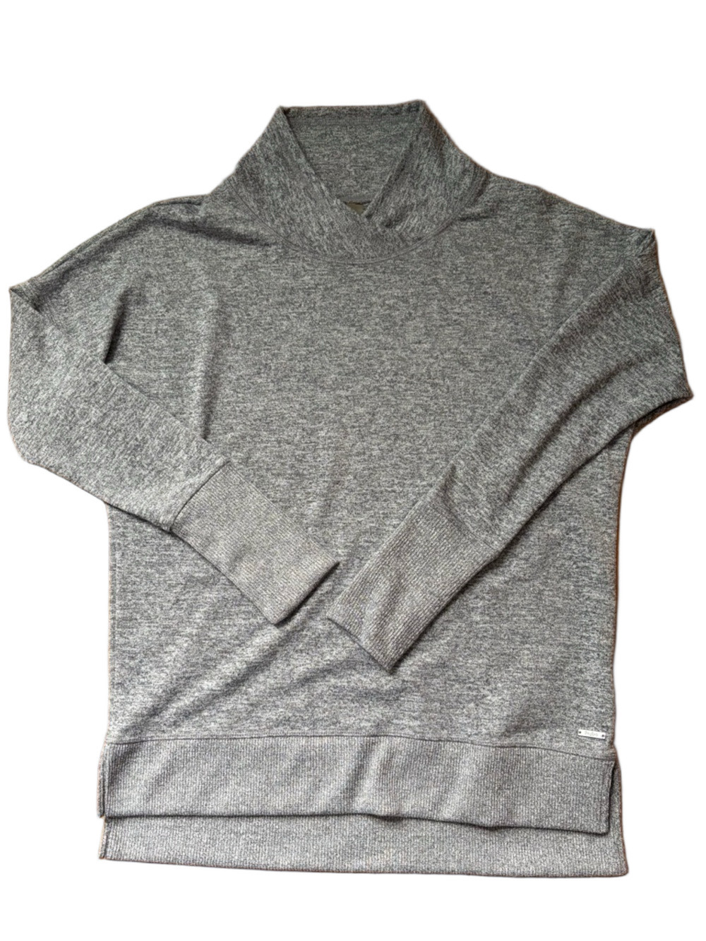 Reitmans Gray Shawl Neck Pullover Sweater